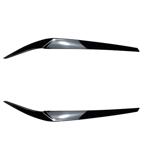 Sourcils de phare pour BMW Série 5 G30 G31 F90 M5 2017-2021 | Paupières de phares de voiture noir