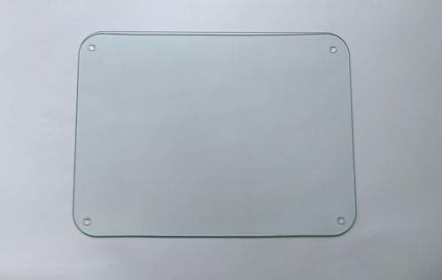 Completely Clear & Flat Float Glass Worktop Saver - by Pearl Glass (40 x 30cm) โ image 1