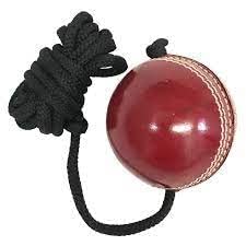 REINDEER Training Cricket Red Leather Hanging Ball for Senior Players (150Gm-170Gm Each), Pack of 1 - Image 5 thumbnail