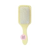 Mane Ready or Knot Detangling Curly Hair Brush - Anti-Static Metal Bristle Hair Brush for Straightening, Smoothing & Fighting Frizz - Provides Scalp with a Gentle Massage