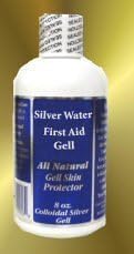 Colloidal Silver Water First Aid Gel, Skin Care Support, Skin Tightening, Cuts, Bruises, Chapped Lip Support,Burns and Bug Bites