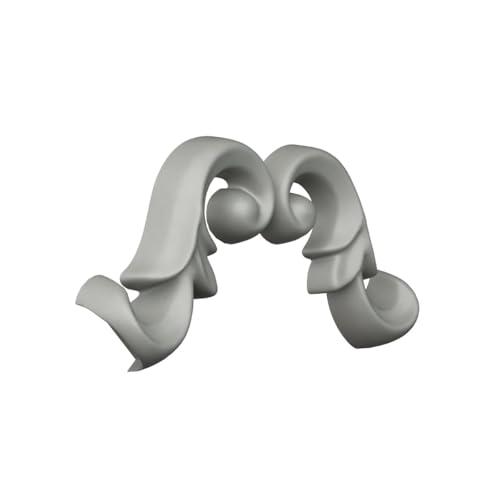 Moulure de panneau décorative PML04X04CL pour angles parfaits sans coupe - 3