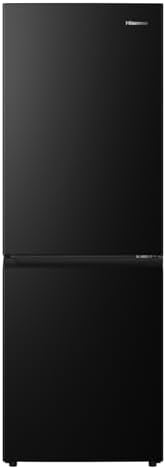 （22:30時点） ハイセンス 冷蔵庫 幅55cm 232L ガラスドア スリム 使いやすい高さ 静音 右開き 2ドア 大容量 HR-K230KB ブラック