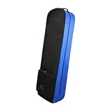 KiBcsLic Bag Cart Bag Versatile Wear Resistant Folding with Wheels Heavy Duty Carry Case, Blue