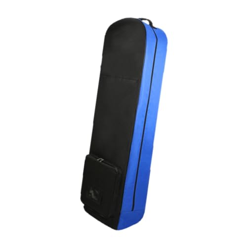 KiBcsLic Bag Cart Bag Versatile Wear Resistant Folding with Wheels Heavy Duty Carry Case, Blue