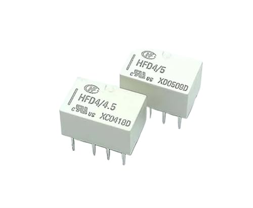 Relais de signal HFD4/5-S monostable CMS lot de 10 pièces à 2 positions CO pour circuit imprimé