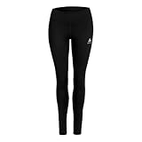 Odlo Sport Leggings Damen Essential Warm | Schwarz | Größe M | Thermo Laufhose Damen...