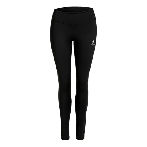 Odlo Sport Leggings Damen Essential Warm | Schwarz | Größe M | Thermo...