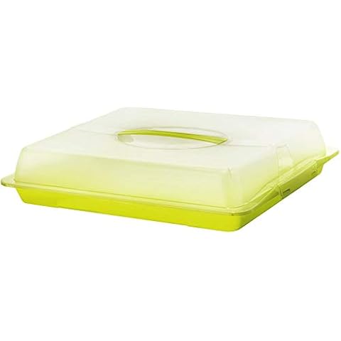 Caja para tartas Rotho John con capucha y asa de transporte Cover