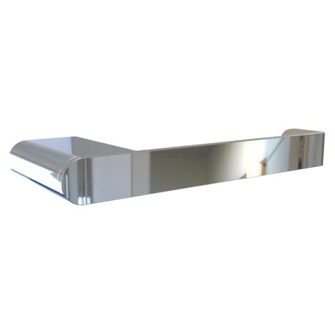 Agua Accessories Toilet Roll Holder Wall Mounted for Bathroom and Kitchen, Modern Design Stainless Steel Toilet Paper Holder,Tissue Holder Chrome,12 Years Guarantee Cover