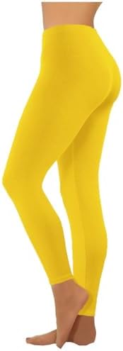 TOFOTL Women's Black Bootcut Leggings - High Waisted Stretchy Flared Yoga Pants