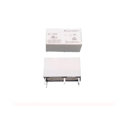 Relais 12V 5A JE-112D DC12V commutateur miniature 5PIN lot de 5