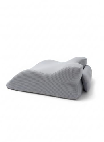 Image of PilloWillo Multifunctional Wedge Cushion | Sitting, Sleeping, Leg Elevation, Face Down Sleeping, Acid Reflux Relief | Orthopedic Memory Foam Pillow for Abdomen, Back, Neck, Leg & Versatile Usage