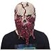 molezu Halloween Novelty Mask Costume Party Cosplay Ghost Theme Latex Skull Blood of The Tentacles Mask Red