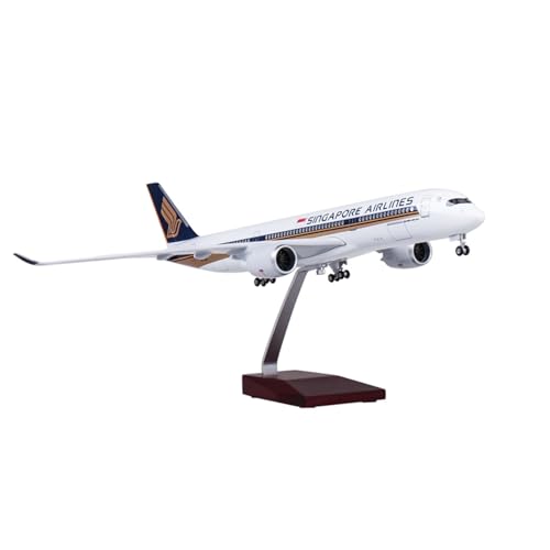 Airbus A350 Singapore Airlines réplica de alta fidelidad en miniatura de 47 cm para vitrina