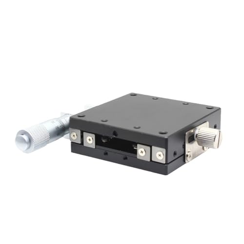 Guide de rail linéaire micrométrique LGX60 pour un positionnement manuel sans jeu