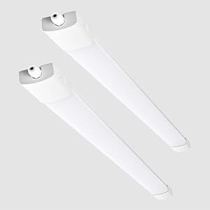 Fynokst LED Feuchtraumleuchte 120CM 2er-Pack