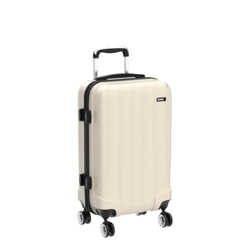 Kono ABS+PC Hard Shell Trolley Case Lightweight Hold Luggage with 4 Spinner Wheels and Combination Lock for Checked Luggage, Business Trip