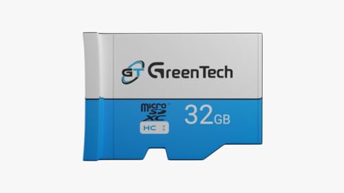Image of GreenTech 32 GB Memory Card with Ultra High Speed 3.0 | Full HD Video Resolution | Upto 100 Mbps Read Speed | Suitable for Tablet, Camera, Smart Phone, Surveillance, Drone