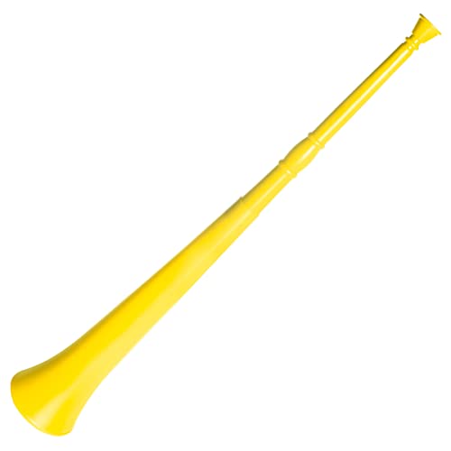Anderson's 4-Piece Yellow Stadium Horn Sets, 28 Inches, Fan Gear, Noisemakers, Homecoming, Holidays, Sports Fan Gear,School Spirit, Football Cheerleader Accessories