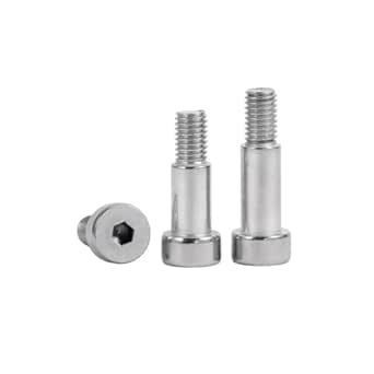 30pcs 3mm Shoulder 4mm Length (M2.5 Thread) Hexagon Socket Head ...