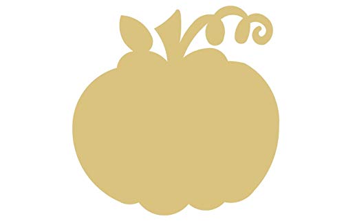 Pumpkin Cutout Unfinished Wood Halloween Fall Decor Thanksgiving Decorations Door Hanger MDF Shape