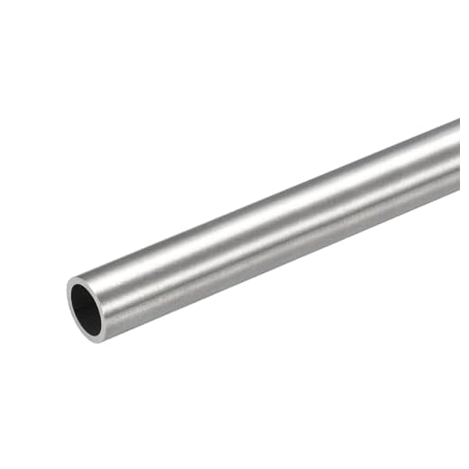 QUARKZMAN 1Pcs de Tubo de Acero Inoxidable 304, OD 12mm x 1mm de Grosor de Pared, Longitud de 200mm, Tubo Capilar de Metal para Maquinaria Industrial