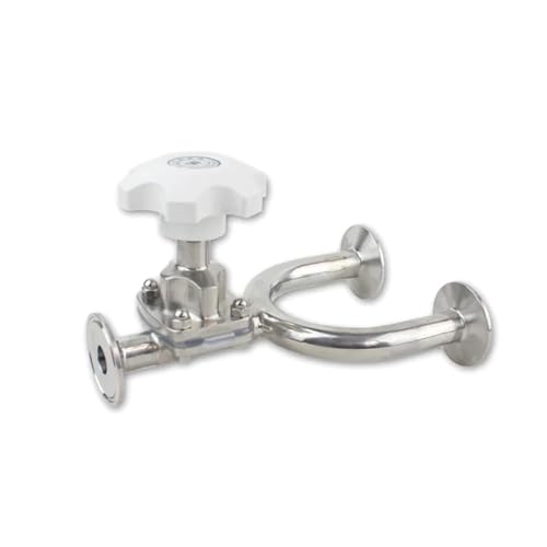 Vanne à membrane sanitaire Tri Clamp 316L pour bière maison