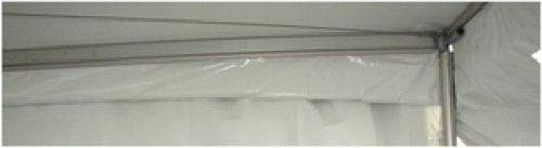 Miniatura 8 de TentandTable Canaletas de lluvia de vinilo  para fiestas y tiendas de campaña estilo costa oeste  15 pies  Vinilo resistente  Tienda de campaña no