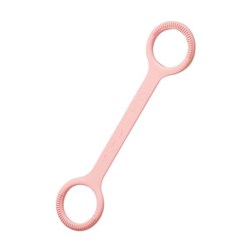 Bandes de résistance Figure 8 pour femmes - Élastique en silicone 6,8 kg pour yoga et fitness