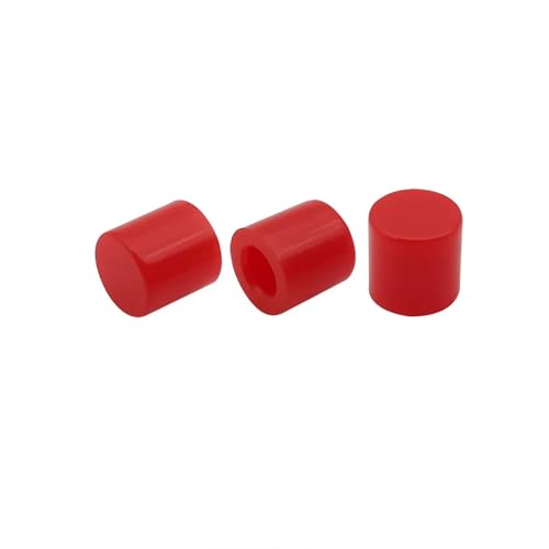 Tapas de botón de interruptor A56 de 6x6 mm cilíndricas verdes para pulsador táctil micro 4