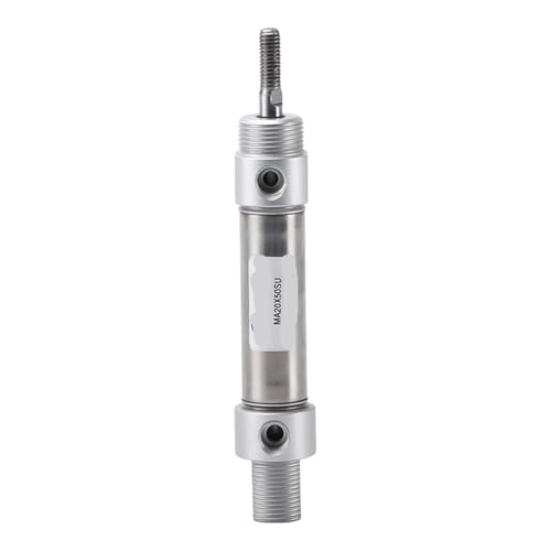 Cilindro neumático tipo MA de acero inoxidable con carrera de doble efecto 3