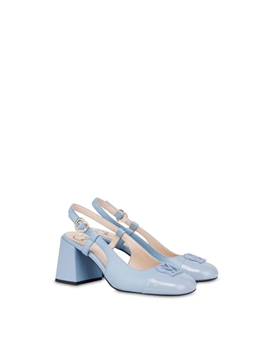 Chaussures Rondes Love Moschino Sky en Nappa Souple et Chic