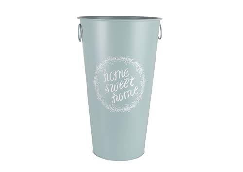HERSIG - Paragüero metal Sweet Home | Paragüeros de Estilo Moderno en Azul 28,3dx47cm