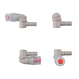 Pumixiy Válvula de mordida rosa para depósitos de agua, boquilla de succión de tubo de bebida de repuesto con giro de 360° para acampar al aire libre, senderismo, ciclismo, compatible con vejigas de