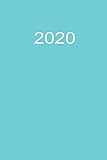 2020: Terminbuch 2020 A5 Blau (German Edition)