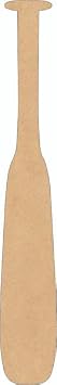 Wooden Baseball Bat Sports Craft 12" Cutout, Unfinished Wood MDF 1/8" Shape