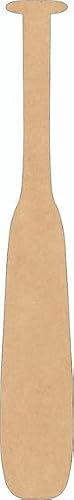 Wooden Baseball Bat Craft 1" Cutout, Unfinished 1/4" MDF Shape
