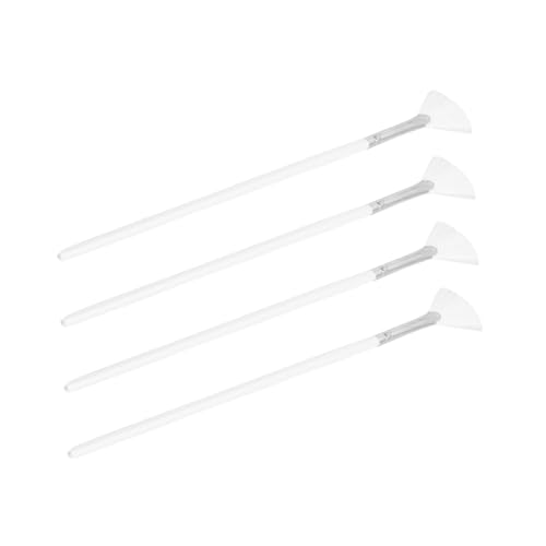 FOMIYES Facial Mask Brush Fan Shaped Brush Set 4 Pack Mask Applicator Tool Ideal for and Serum Application