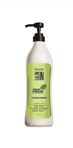 Salon In Vegan Keratin & Collagen Conditioner 33.8 fl oz image 2