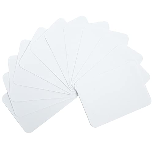 Axen 12 Pieces Iron On Denim Patches For Clothing And Diy Repair Sewing Repair Patches Rectangle, White #TOP9