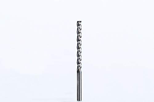 L-Yune, 2pc 4mm 3 Flute Spiralschneider Fräser for Holz CNC-Fräser Hartmetall-Fräser Tugster Holz Fräser (Farbe : 2pcs, Größe : 52mm)