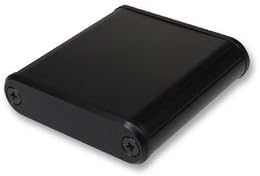 TAKACHI MXA1-5-5BBP PCB BOX ENCLOSURE, ALUMINIUM, BLACK