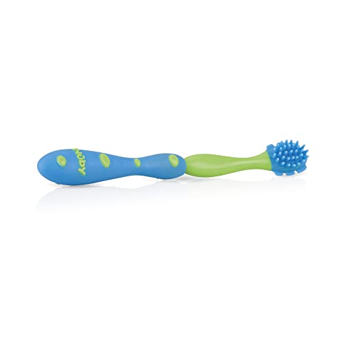 Kit Cuidado Oral Sistema de 3 Estágios, Azul Turquesa, Nûby