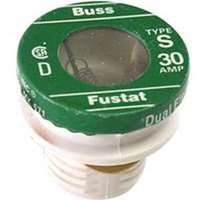 Fusible de enchufe de 30A Bussmann S-30BC con retardo de tiempo 125V 1