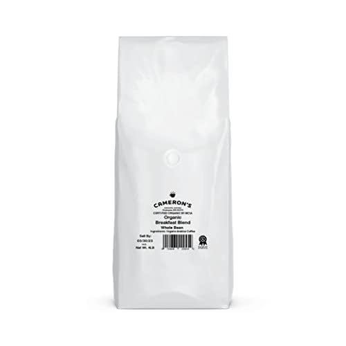 Café Cameron's Organic Breakfast Blend en Grano, 4 lb (64 oz) miniatura 2