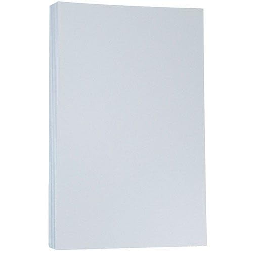 LUXPaper 8.5 x 14 Paper | Legal Size | Baby Blue | 80lb. Text | 50 Qty