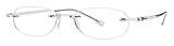 Gels - Lightweight Rimless Fashion Readers - The Original Reading Glasses for Men and Women - Crystal Clear (+2.00 Magnification Power)