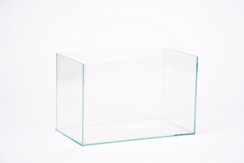 Acuario URNA Cristal SIN Marco 11 L. (Silicona Transparente)