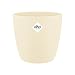 Produktbild Elho Brussels Rund Rollen 47 - Blumentopf für Innen - Ø 46.5 x H 43.5 cm - Beige/Seife